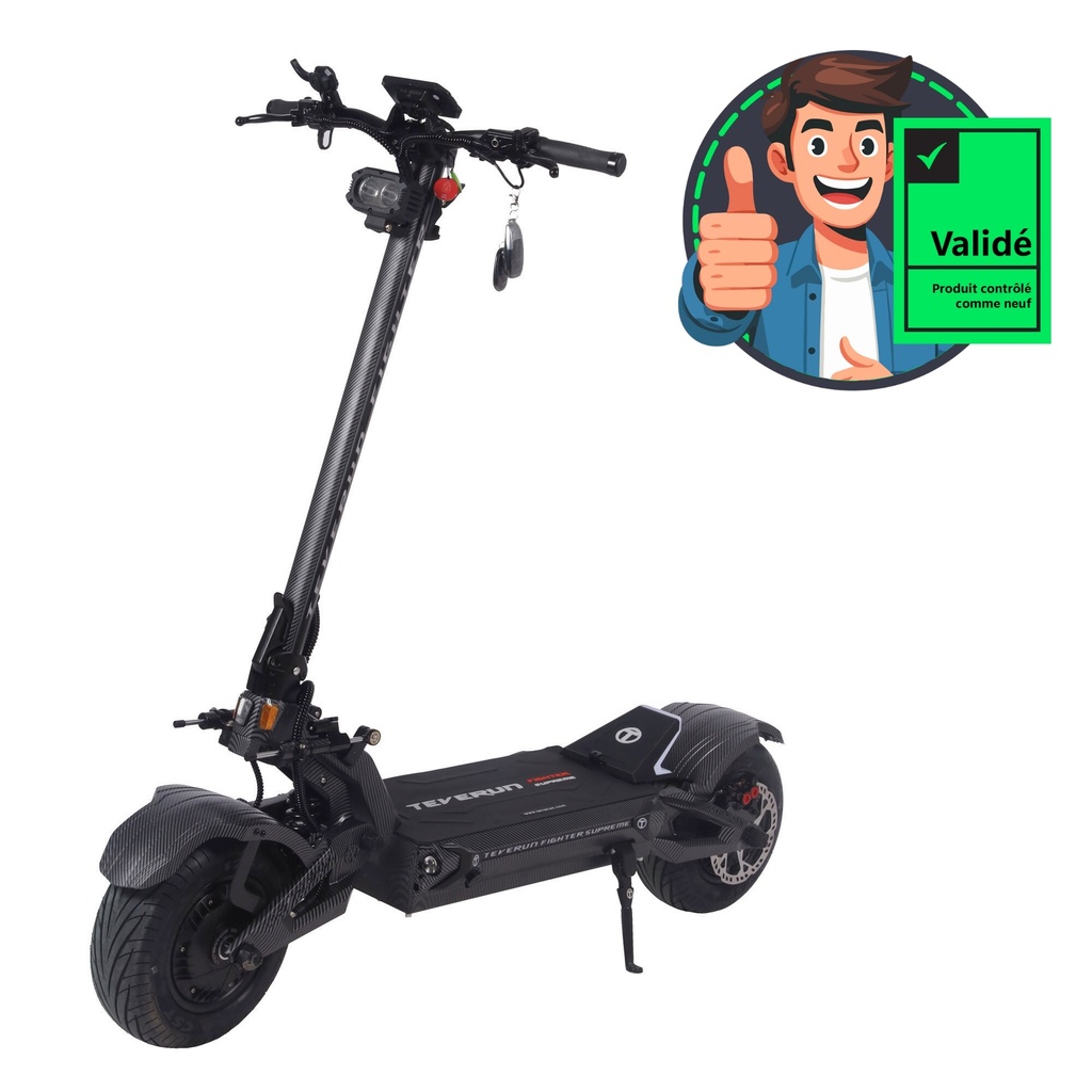 TROTTINETTE ELECTRIQUE TEVERUN FIGHTER 7260R EDITION 2025 V4 OCCASION