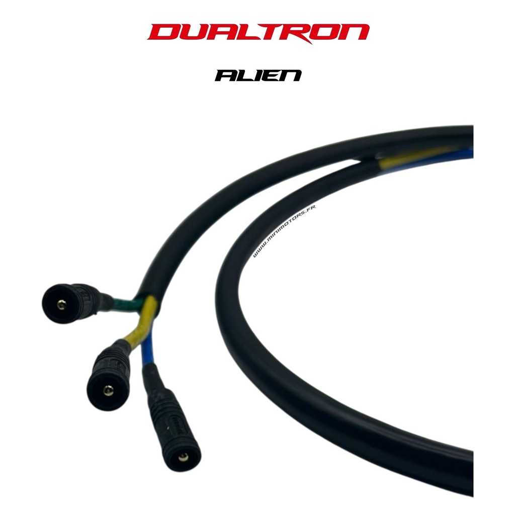 DUALTRON ALIEN | CONNEXION CÂBLE MOTEUR