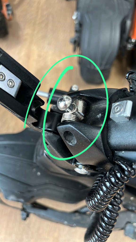 TEVERUN FIGHTER 10 & 11 & SUPREME & 7260R 2024 |  VIS LEVIER DU SYSTÈME DE PLIAGE V2