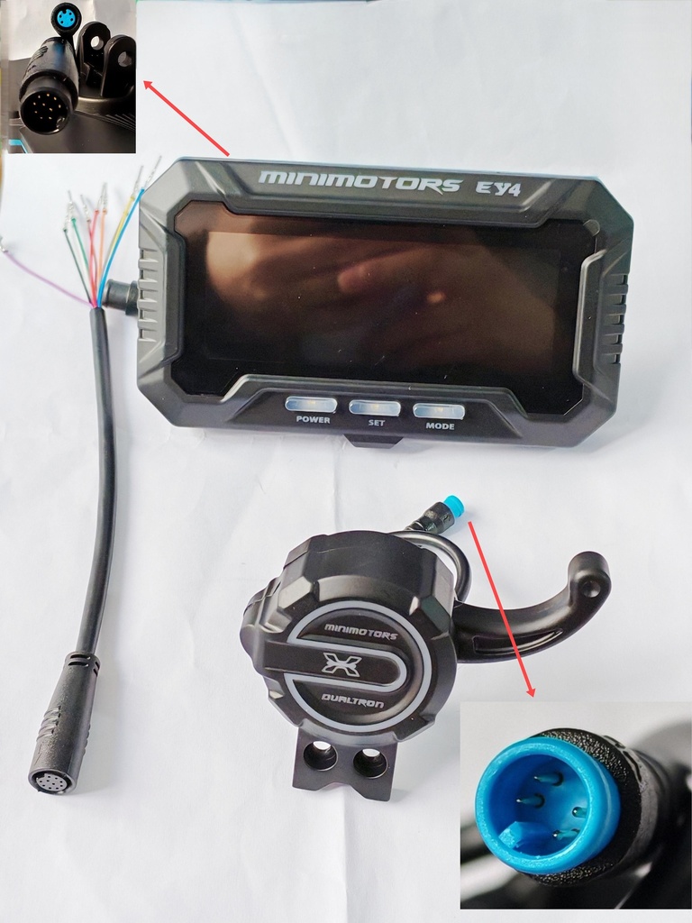 DUALTRON X LTD | DISPLAY EY4 + THROTTLE