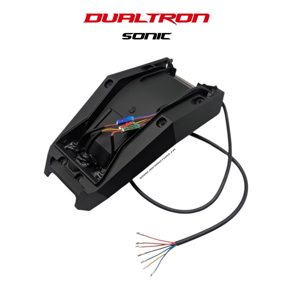 DUALTRON SONIC | GARDE-BOUE AR NOIR AVEC FEU AR