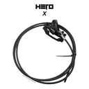 HERO X | Etrier frein + durite Arrière