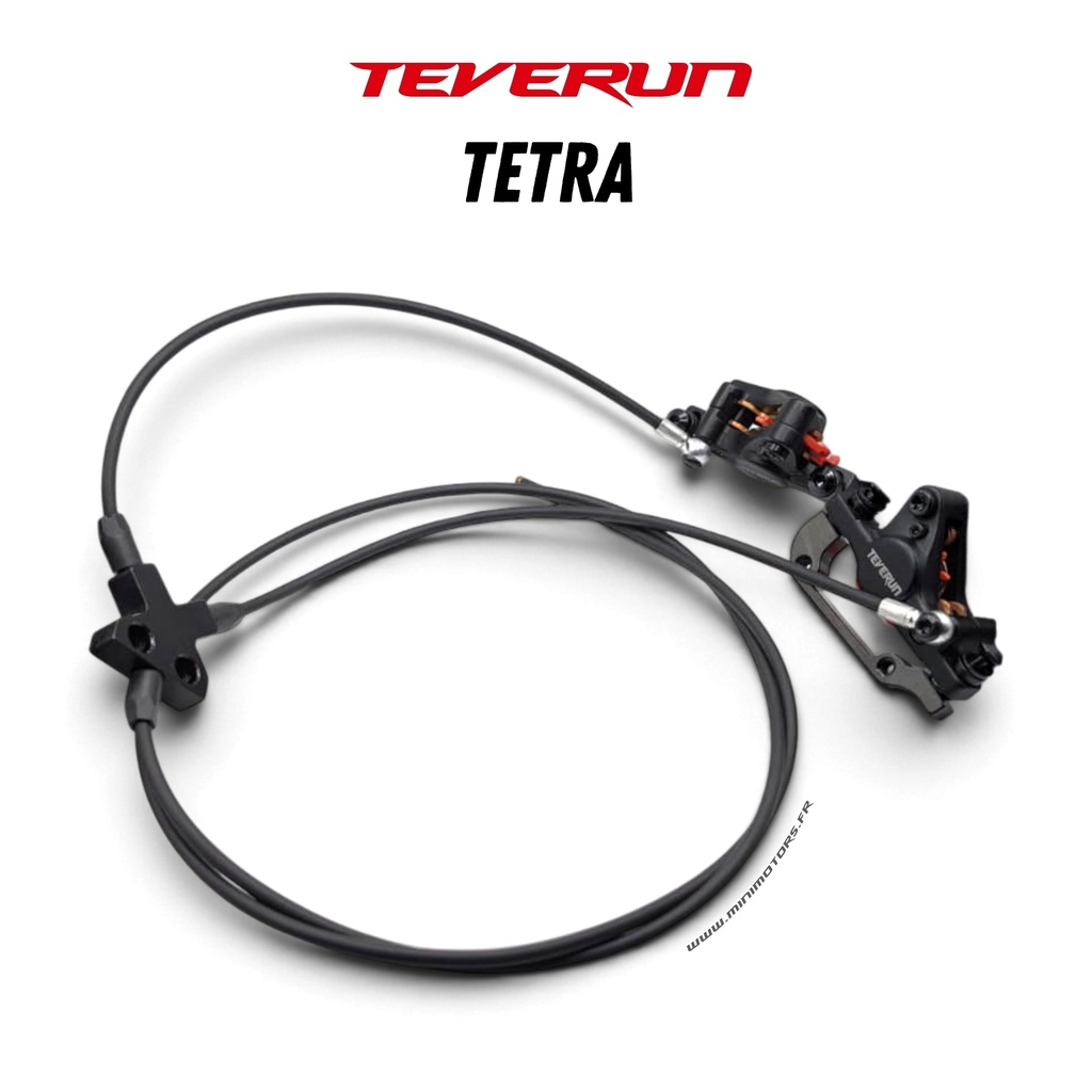 TEVERUN TETRA | ETRIER DE FREIN + DURITE AVANT