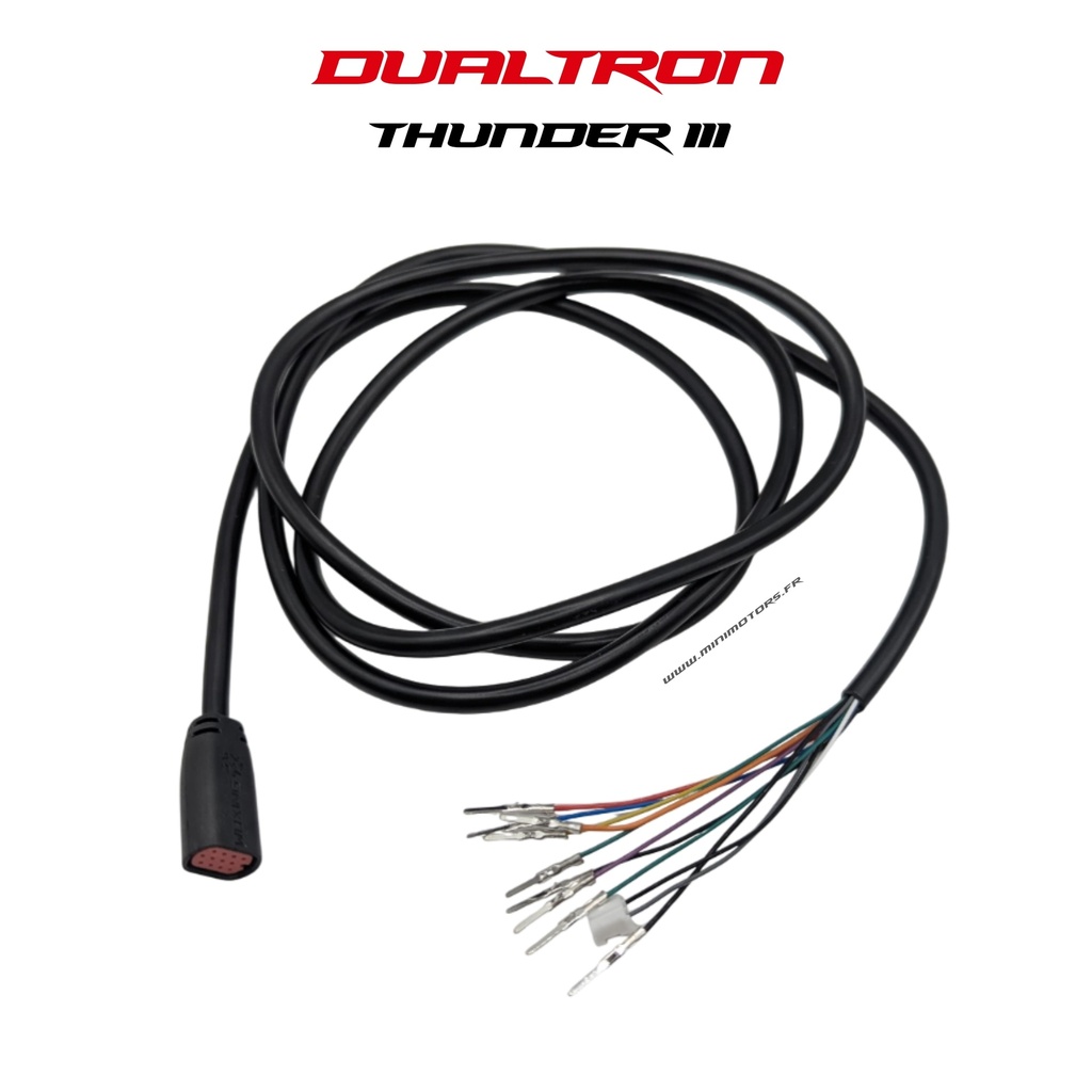 DUALTRON THUNDER 3 | CABLE POUR DISPLAY EY4 2023 CONNECTEUR ROUGE