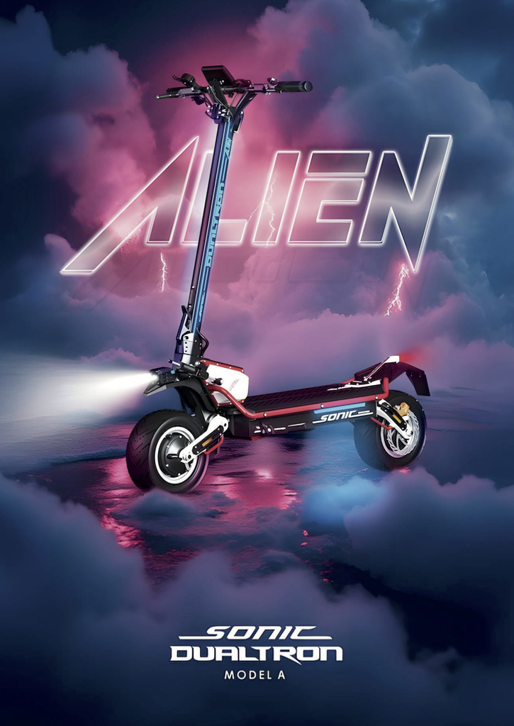 DUALTRON | AFFICHE A3 SONIC ALIEN