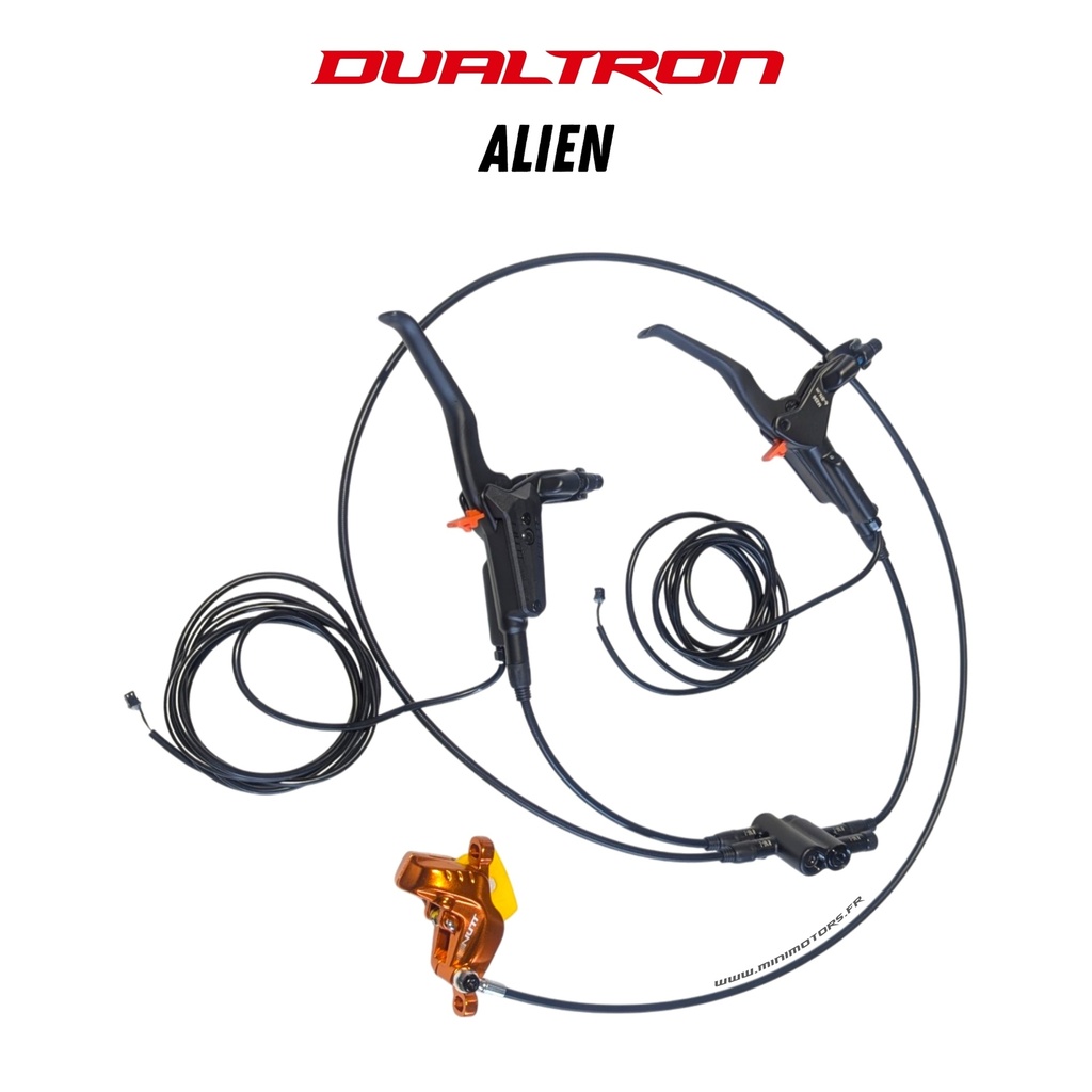 DUALTRON ALIEN | KIT FREIN AVANT (LEVIERS + ETRIER AV+ CBS)