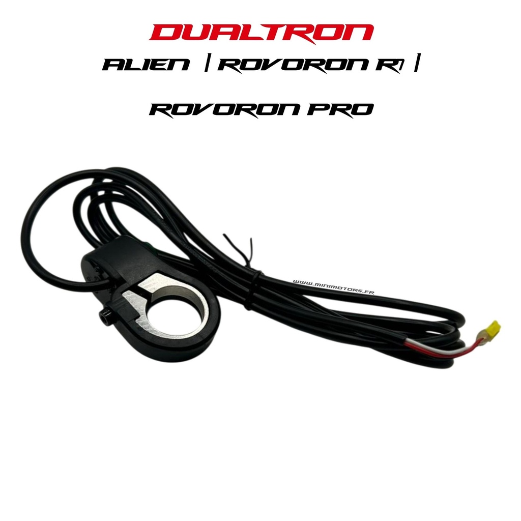 DUALTRON ALIEN & ROVORON R7 & PRO | BOUTON TURBO AVEC CABLE(1800MM)