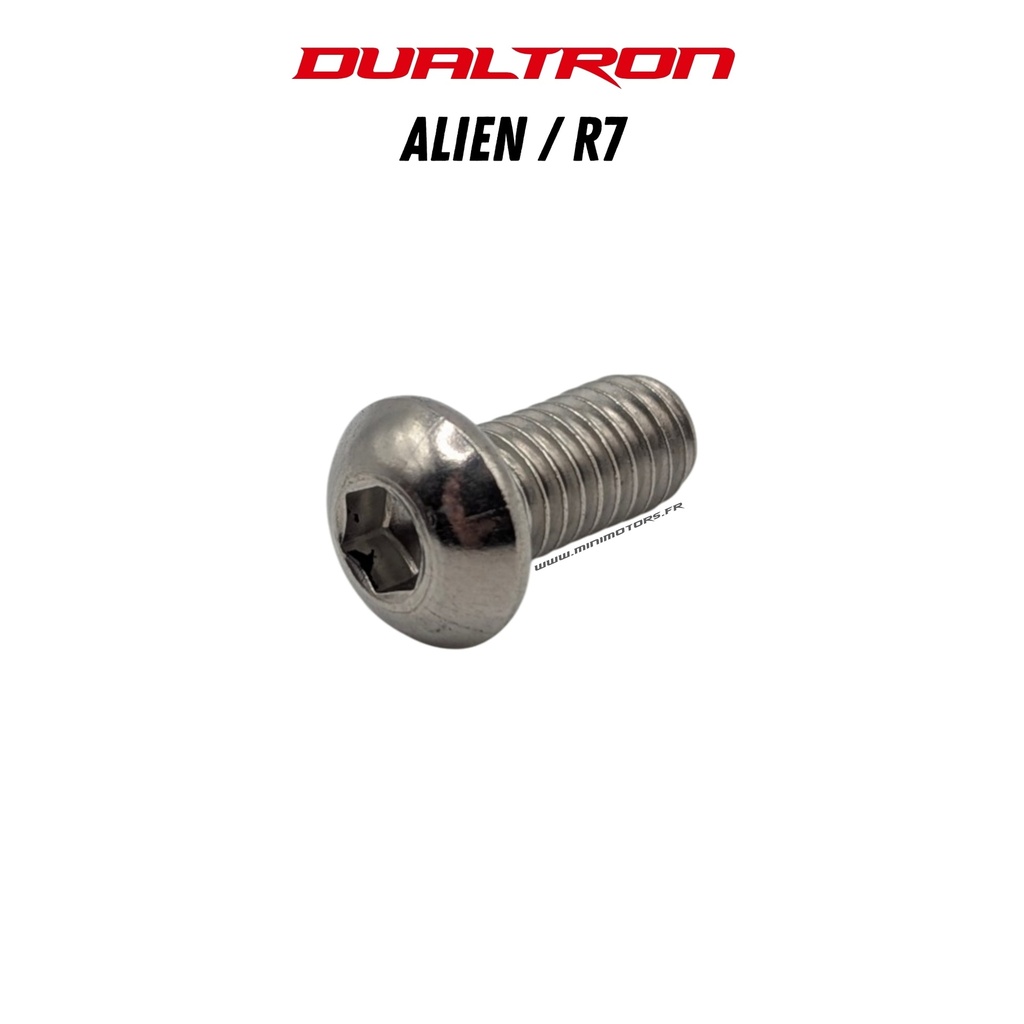 DUALTRON ALIEN & R7 & R5 | VIS RONDES M6*12 POUR FIXATION DU PHARE