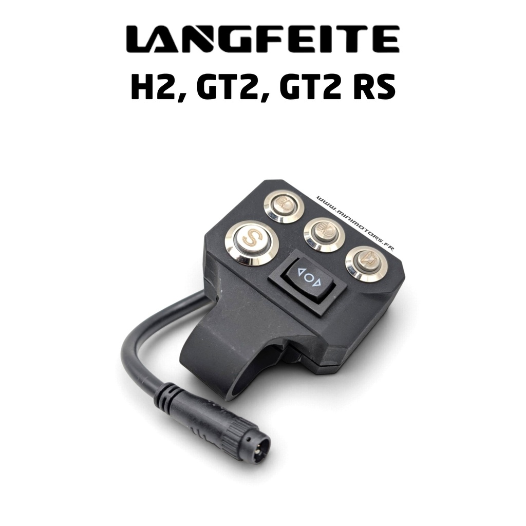 LANGFEITE H2, GT2, GT2 RS | COMMODO CLIGNOTANT ET LUMIERE