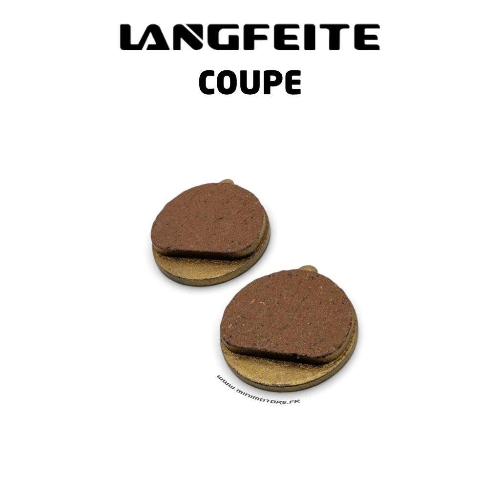 LANGFEITE COUPE | PLAQUETTES DE FREIN
