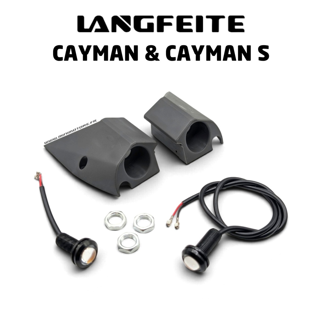 LANGFEITE CAYMAN & CAYMAN S | KIT COMPLET FEU LED +  SUPPORT