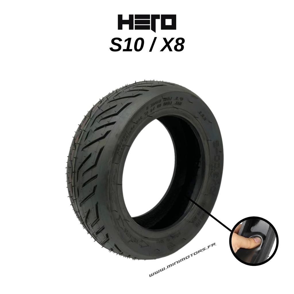 HERO X | PNEU INCREVABLE (10 POUCES)