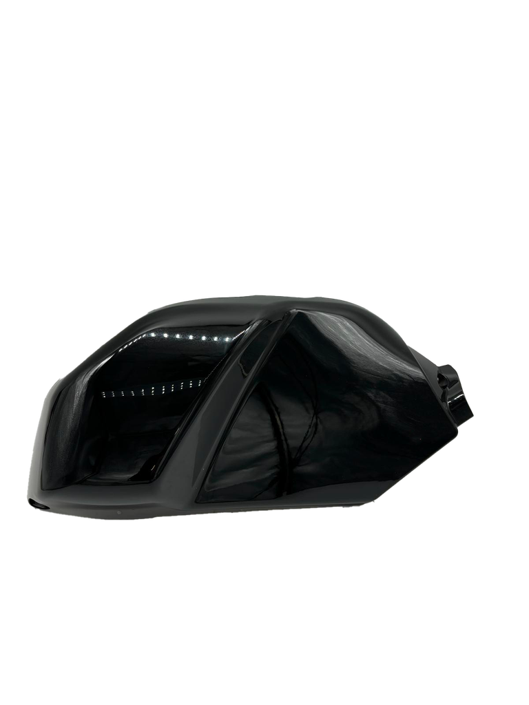 CR6 exterior plastic trim left tank black color