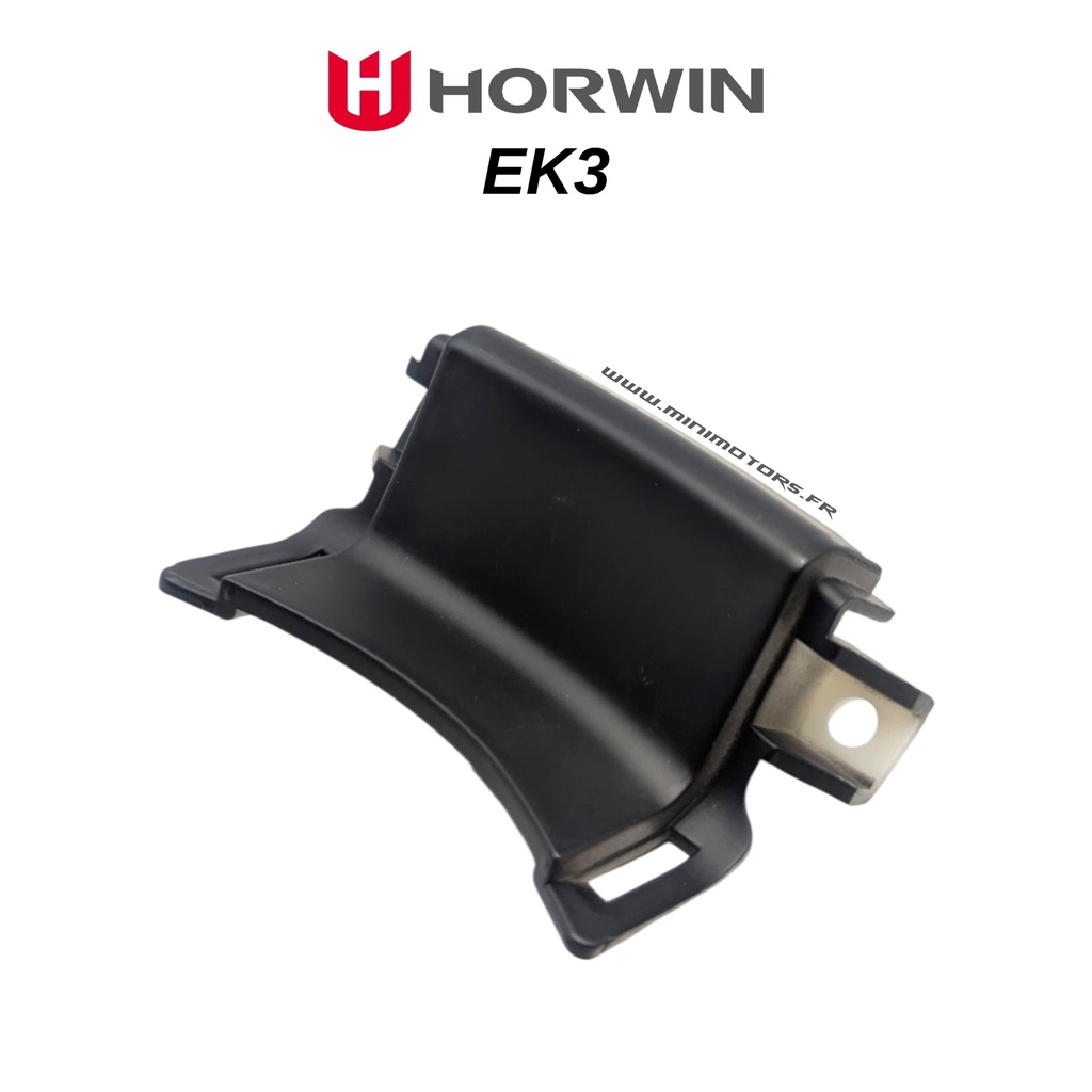 EK3 support attache place sur le carenage devant conducteur