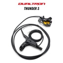 DUALTRON THUNDER 3 | COMPLETE REAR HYDRAULIC BRAKE SET (LEVER + STEP)