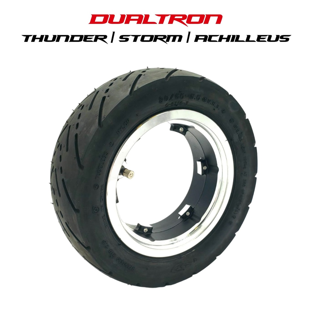 DUALTRON THUNDER 1/2, STORM, ULTRA AND ACHILLEUS 2023  | COMPLETE REAR WHEEL TUBELESS