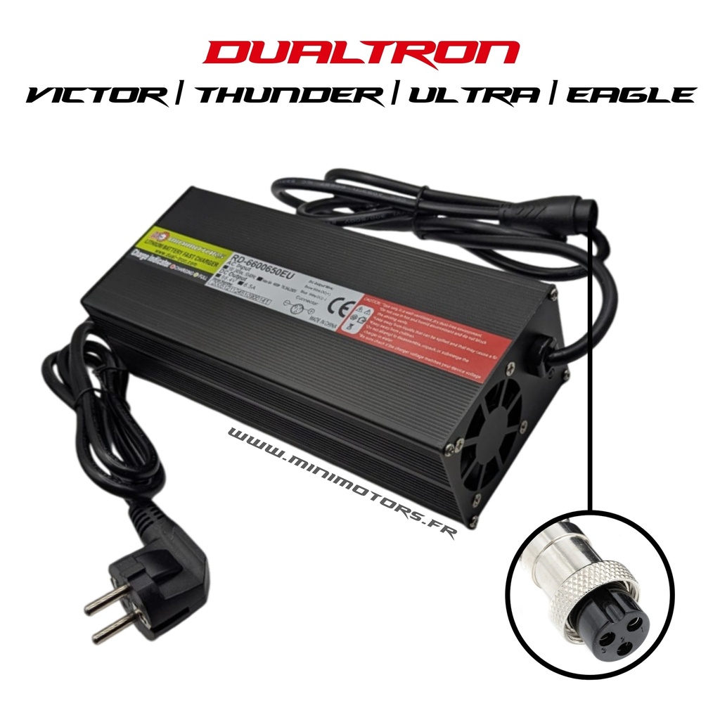 DUALTRON | CHARGEUR RAPIDE 66V6,5AH V1