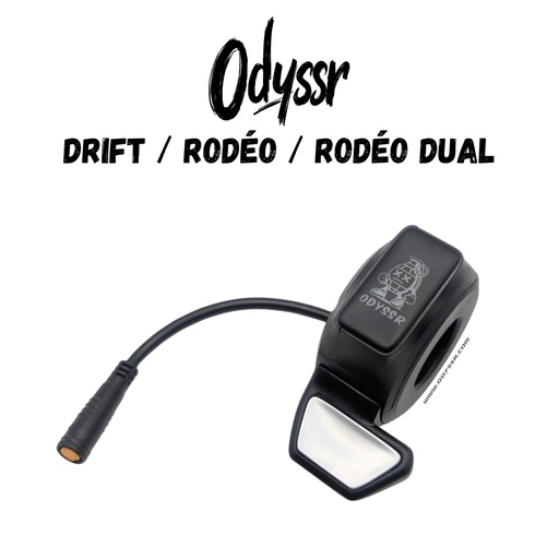 [ODY00140] OYDSSR DRIFT & RODEO & RODEO DUAL | ACCELERATEUR GACHETTE POUCE
