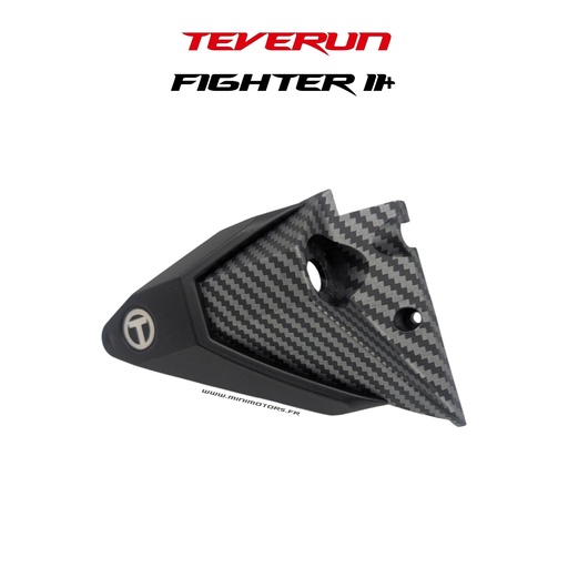 [TVR00658] TEVERUN FIGHTER 11 + 2026 | SUPPORT FEU LED DU DECK AV DROIT / AR GAUCHE EFFET CARBONE