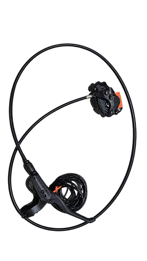 [ROVORON0301] ROVORON R7 PRO | SET FREIN HYDRAULIQUE NUTT ARRIERE (LEVIER DROIT, ETRIER, CABLE)