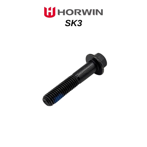 [HORWIN1101] SK3 | Boulon tête hexagonale avec bride M8*40 noir + enduit