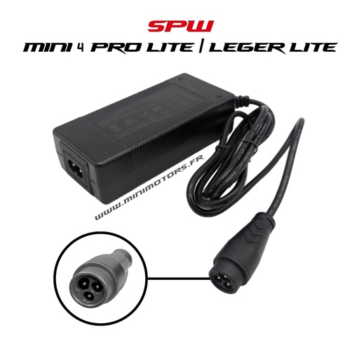 [SPW00279] SPW MINI 4 PRO | CHARGEUR 42V2Ah (MODELE 36V) V2