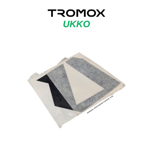 [TROMOX0459] UKKO | STICKER LOGO NOIR
