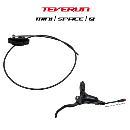[TVR00198] TEVERUN FIGHTER MINI & SPACE & MINI Q | COMPLETE FRONT HYDRAULIC BRAKE KIT